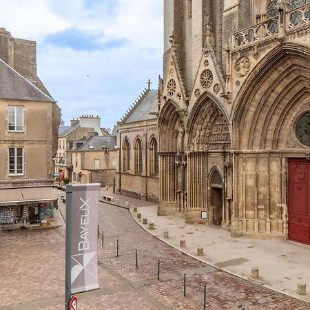 Cathedrale - Charmant Appt Pour 4 บาเยอ ภายนอก รูปภาพ