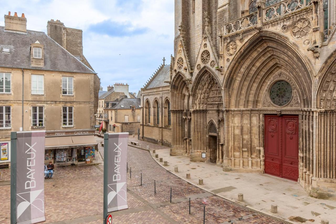 Cathedrale - Charmant Appt Pour 4 บาเยอ ภายนอก รูปภาพ